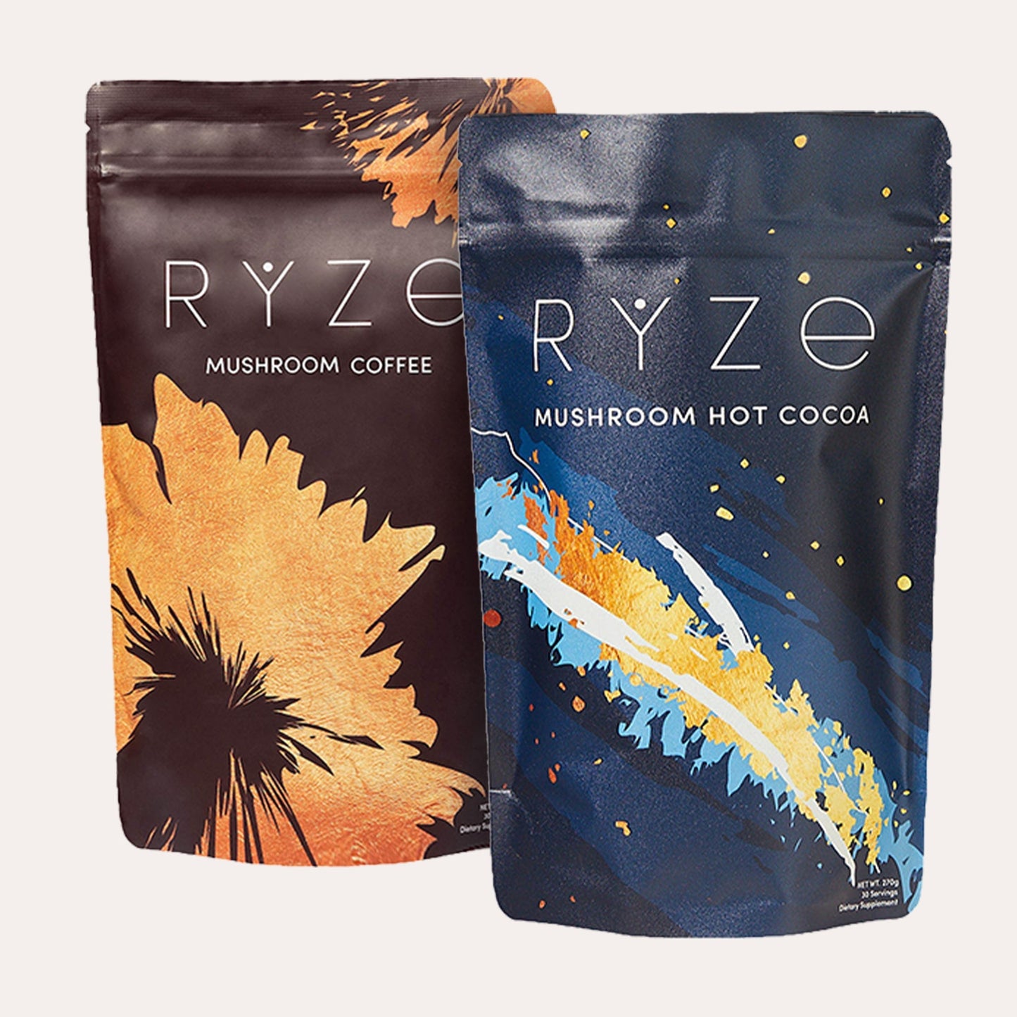 RYZE Hot Cocoa - with 6 Sleep Superfoods to Help Fall Asleep and Stay Asleep - RYZERYZE Hot Cocoa - with 6 Sleep Superfoods to Help Fall Asleep and Stay AsleepRYZE